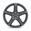 Black Rhino FARO METALLIC BLACK Alloy Wheel - 20X9 - 5X150 - CB: 110.1 - ET25