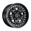 Black Rhino GRANGE MATTE BLACK W/ MACHINED TINT RING Alloy Wheel - 20X9 - 5X150 - CB: 110.1 - ET12
