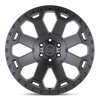 Black Rhino WARLORD MATTE GUNMETAL Alloy Wheel - 20X9 - 5X127 - CB: 71.5 - ET-12