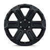 Black Rhino WANAKA MATTE BLACK Alloy Wheel - 20X9 - 6X120 - CB: 67.06 - ET35