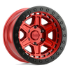 Black Rhino RENO CANDY RED W/ BLACK RING & BOLTS Alloy Wheel - 20X9.5 - 6X139.7 - CB: 112.1 - ET-12