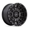 Black Rhino LEGION MATTE BLACK GRAY TINT Alloy Wheel - 20X10 - 5X127 - CB: 71.5 - ET-18