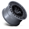 Black Rhino ALPHA MATTE BLACK WITH GUNMETAL LIP Alloy Wheel - 17X9 - 6X135 - CB: 87.1 - ET0