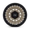 Black Rhino BARRAGE DESERT SAND ON MATTE BLACK Alloy Wheel - 17X8.5 - 6X135 - CB: 87.1 - ET-10