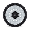Black Rhino BARRAGE GLOSS WHITE ON MATTE BLACK Alloy Wheel - 18X9 - 5X127 - CB: 71.5 - ET0