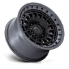 Black Rhino SAHARA MATTE BLACK W/ GUNMETAL LIP Alloy Wheel - 17X9 - 6X139.7 - CB: 106.1 - ET-12