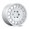Black Rhino VOLL HYPER SILVER Alloy Wheel - 17X8.5 - 6X139.7 - CB: 106.1 - ET0