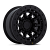 Black Rhino TUSK GLOSS BLACK W/ BLACK ROCK GUARD Alloy Wheel - 17X8.5 - 5X139.7 - CB: 78.1 - ET0