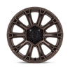Black Rhino DIAMONDBACK BURNT BRONZE Alloy Wheel - 17X9 - 6X114.3 - CB: 66.06 - ET12