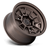Black Rhino MONDO BURNT BRONZE Alloy Wheel - 17X8.5 - 6X139.7 - CB: 106.1 - ET-10