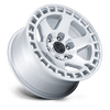 Black Rhino BAHARI GLOSS SILVER W/ MACHINED FACE Alloy Wheel - 17X8.5 - 5X127 - CB: 71.5 - ET25
