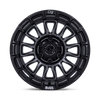 Black Rhino RIVAL MATTE GUNMETAL W/ MATTE BLACK LIP Alloy Wheel - 17X9 - 6X139.7 - CB: 106.1 - ET1