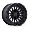 Black Rhino RIVAL MATTE BLACK W/ GLOSS BLACK LIP Alloy Wheel - 17X8.5 - 6X139.7 - CB: 106.1 - ET25