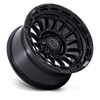 Black Rhino RIVAL MATTE BLACK W/ GLOSS BLACK LIP Alloy Wheel - 17X8.5 - 6X139.7 - CB: 106.1 - ET25