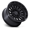 Black Rhino RIVAL MATTE BLACK W/ GLOSS BLACK LIP Alloy Wheel - 17X9 - 6X135 - CB: 87.1 - ET-12