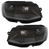 VW Transporter 2015-2020 T6 Upgraded LED Headlight Set with Dynamic Indicators and DRLs