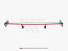 Maxton Carbon Spoiler With Internal Brackets Uprights + LED Audi A5 Coupe 8T
