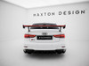Maxton Carbon Spoiler With External Brackets Uprights + LED Audi A3 / A3 S-Line / S3 / RS3 Sedan 8V / 8V Facelift