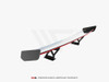 Maxton Carbon Spoiler With Internal Brackets Uprights V.2 + LED BMW 1 M E82