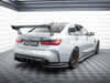 Maxton Carbon Spoiler With External Brackets Uprights BMW M3 G80 / M340i G20 / 3 M-Pack G20 / 3 Standard G20