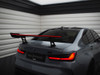 Maxton Carbon Spoiler With Internal Brackets Uprights + LED BMW M3 G80 / M340i G20 / 3 M-Pack G20 / 3 Standard G20