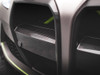 Maxton Carbon Fiber Front Grill + License Plate Holder Base BMW M3 G80 / G81 - WITHOUT ACC