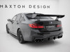 Maxton Carbon Spoiler With Internal Brackets Uprights BMW 5 / M5 Sedan G30 / F90