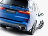 Maxton Prepreg Carbon Fiber Rear Diffuser BMW X7 M-Pack G07 / G07 Facelift (version with towbar)