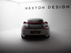 Maxton Carbon Spoiler With Internal Brackets Uprights V.1 + LED Porsche 718 Cayman GTS 982c