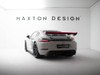 Maxton Carbon Spoiler With Internal Brackets Uprights V.2 + LED Porsche 718 Cayman GTS 982c
