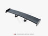 Maxton Carbon Spoiler With Internal Brackets Uprights V.2 + LED Porsche 718 Cayman GTS 982c