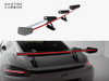 Maxton Carbon Spoiler With Upper Swan Mounting V.2 + LED Porsche 718 Cayman GTS 982c