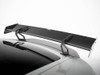 Maxton Carbon Spoiler With Upper Swan Mounting V.2 + LED Porsche 718 Cayman GTS 982c