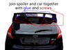 Maxton Roof Spoiler Ford Fiesta Mk7 (Focus RS Look)