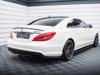 Maxton Rear Splitter (Vertical Bars) Mercedes-Benz CLS AMG-Line C218