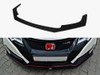 Maxton Front Racing Splitter V.1 Honda Civic IX Type R