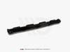 Maxton Central Rear Splitter (Vertical Bars) Alfa Romeo 147 GTA - Gloss Black