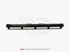 Maxton Central Rear Splitter Mitsubishi Lancer EVO X (W/vertical Bars) (2007-2015)