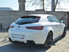Maxton Central Rear Splitter (Vertical Bars) Alfa Romeo Brera