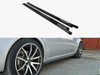 Maxton Side Skirts Diffusers Alfa Romeo 159 - Gloss Black