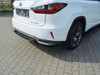 Maxton Central Rear Splitter Lexus RX Mk4 H