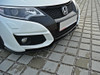 Maxton Front Splitter Honda Civic Mk9 Facelift