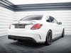 Maxton Rear Side Splitters Mercedes-AMG C63 Sedan / Estate W205 / S205