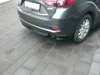 Maxton Central Rear Splitter Mazda 3 Mk3 Facelift
