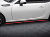 Maxton Side Skirts Diffusers V.2 Subaru BRZ Mk1 / Mk1 Facelift / Toyota GT86 Facelift