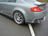 Maxton Rear Side Splitters Infiniti G35 Coupe (2003-2007)