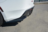 Maxton Rear Side Splitters Chevrolet Camaro 6TH-GEN. Phase-i 2SS Coupe (2016-18)