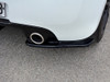 Maxton Rear Side Splitters Renault CLIO MK3 RS Facelift (2009-2012)