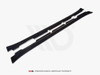 Maxton Side Skirts Diffusers Maserati Quattroporte MK5 Facelift (2009-2012)