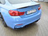 Maxton Rear Side Splitters V.1 BMW M4 F82 - Gloss Black
